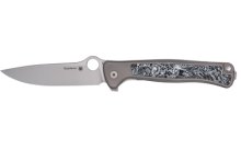 SPYDERCO SLYM STONEWASH TI 3.42" GRY SPYDERCO SLYM STONEWASH TI 3.42" GRY