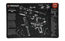 TEKMAT PISTOL MAT S&W M&P BLK TEKMAT PISTOL MAT S&W M&P BLK