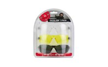 RADIANS CLEAR AMBER SMOKE LENS 3PK RADIANS CLEAR AMBER SMOKE LENS 3PK