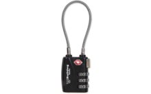 BULLDOG TSA LOCK W/STL CABLE NON-CA BULLDOG TSA LOCK W/STL CABLE NON-CA