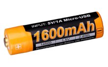 FENIX 1600MAH USB 14500 RCHRGBL BAT FENIX 1600MAH USB 14500 RCHRGBL BAT