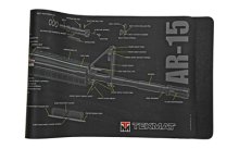 TEKMAT CUTAWAY RIFLE MAT AR15 BLK TEKMAT CUTAWAY RIFLE MAT AR15 BLK