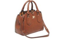 BULLDOG SATCHEL PURSE W/HLSTR CHSTNT BULLDOG SATCHEL PURSE W/HLSTR CHSTNT