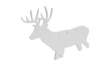 B/C AR500 3/8" SILHOUETTE DEER WHT B/C AR500 3/8" SILHOUETTE DEER WHT